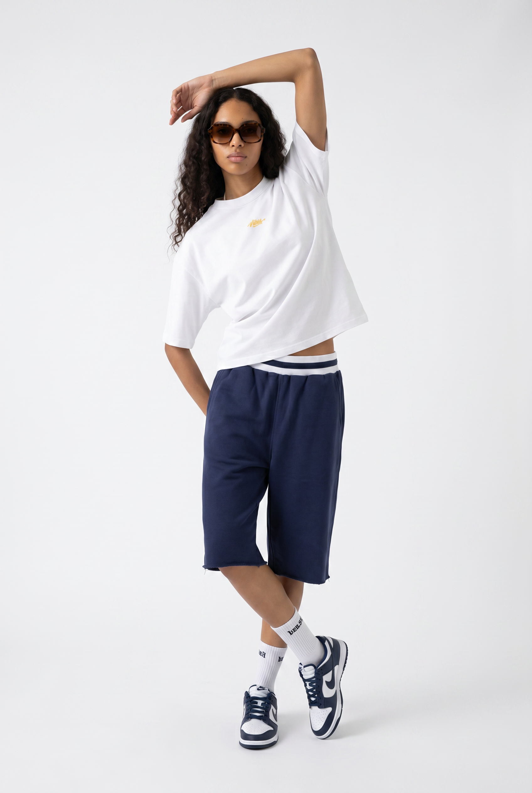 Kadın Yang Lacivert Jorts