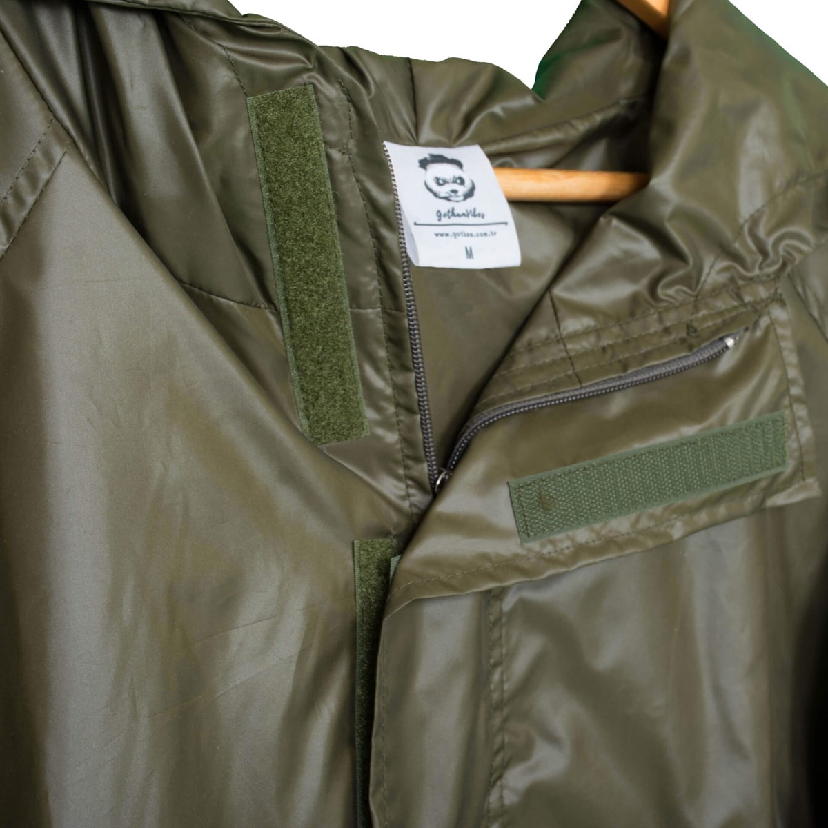 KHAKI RAINCOAT