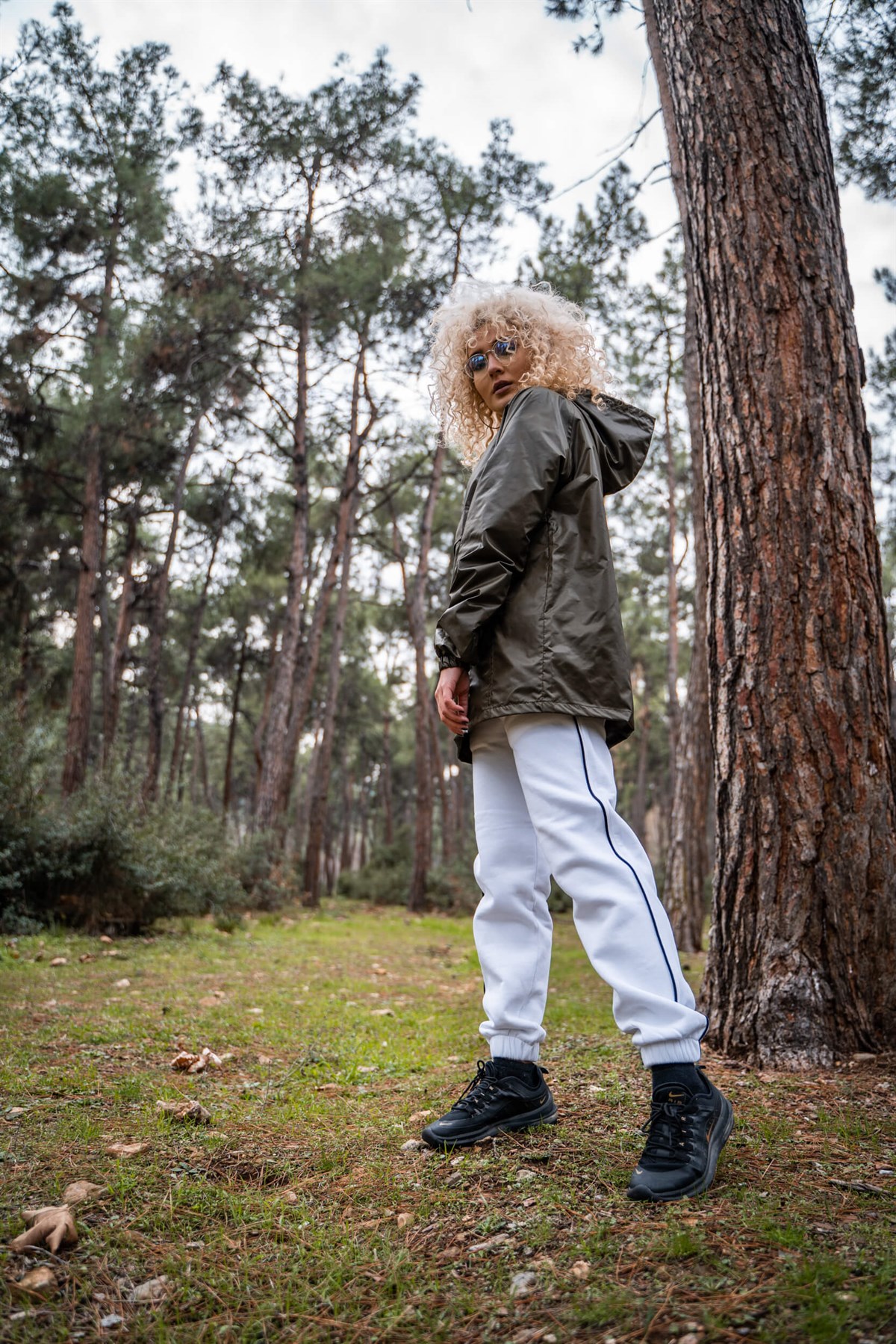 KHAKI RAINCOAT
