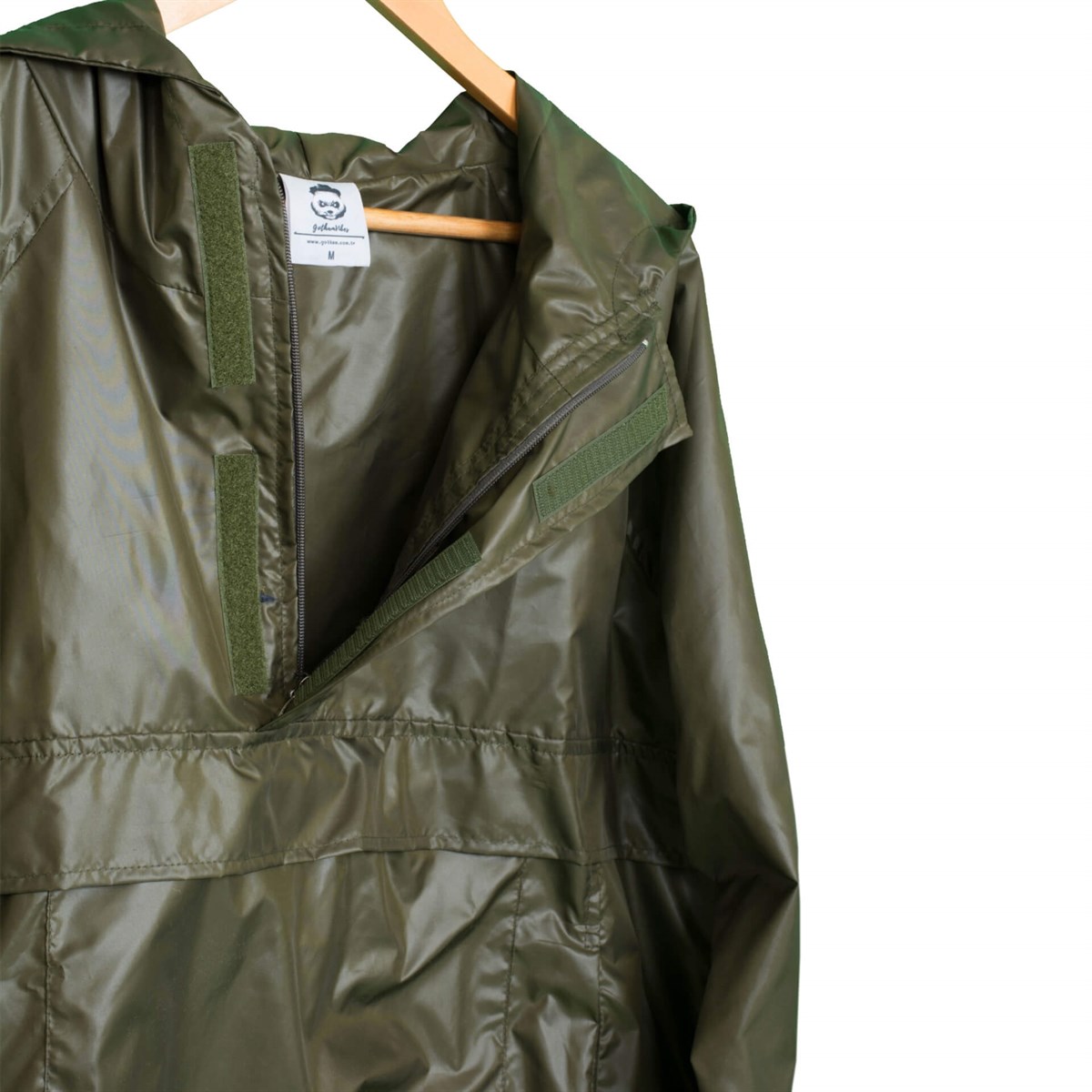 KHAKI RAINCOAT