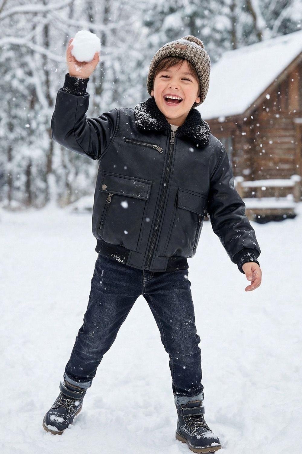 Vibes x Avmteks Çocuk Mont 014-2