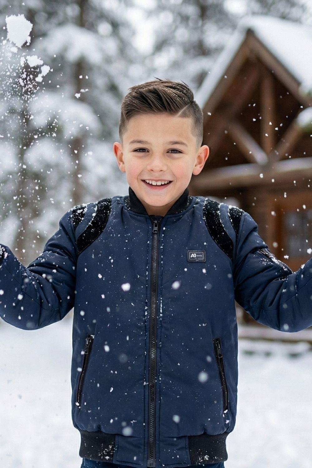 Vibes x Avmteks Çocuk Mont 017- 2