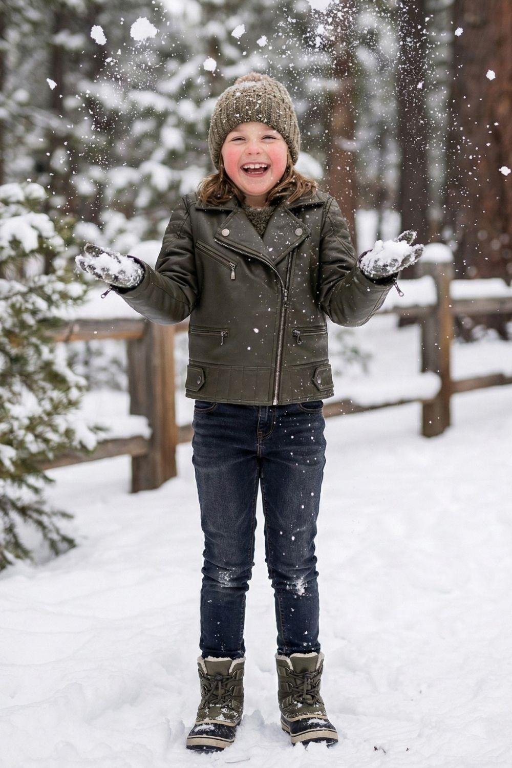 Vibes x Avmteks Çocuk Mont 019-3