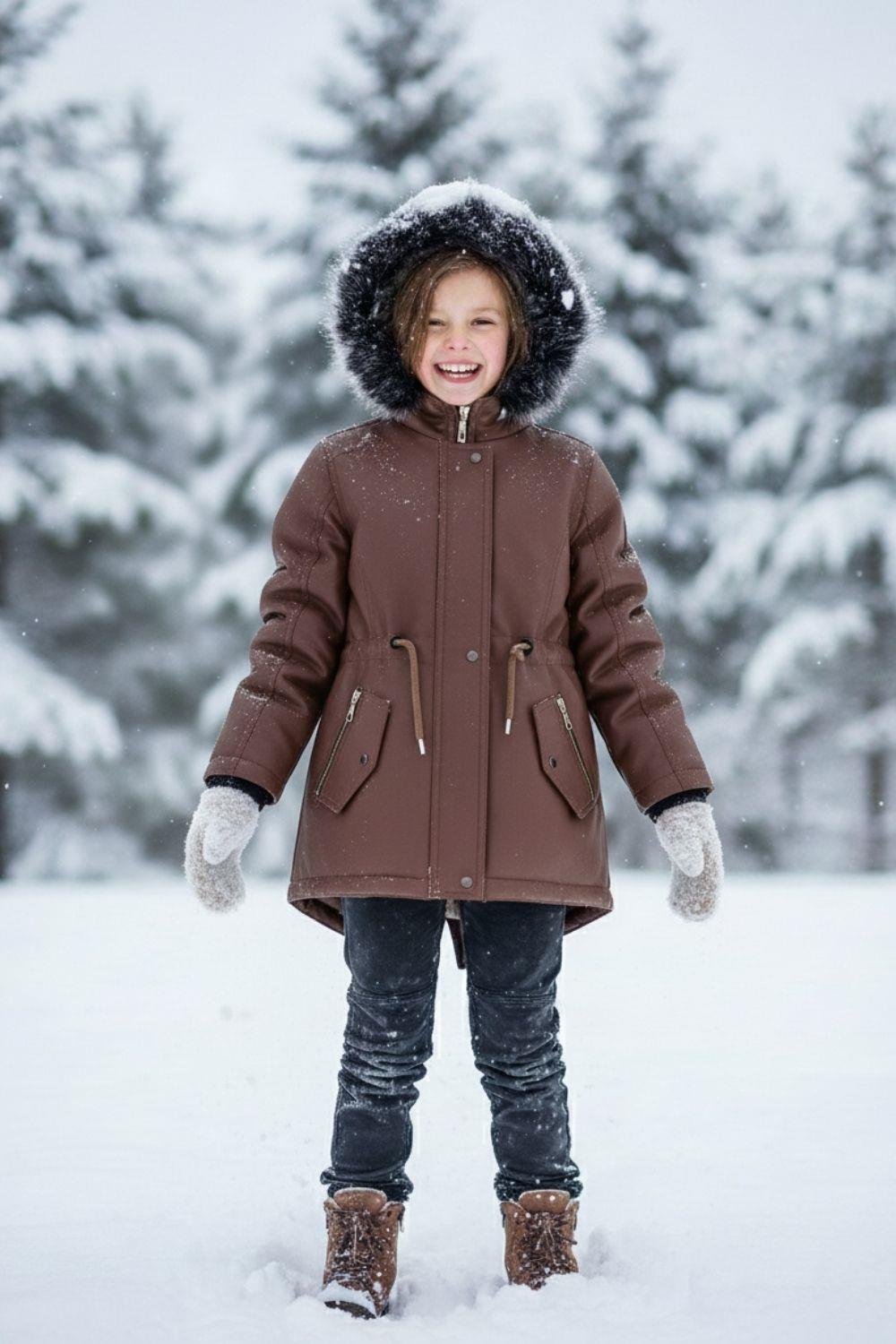 Vibes x Avmteks Çocuk Mont 020-3