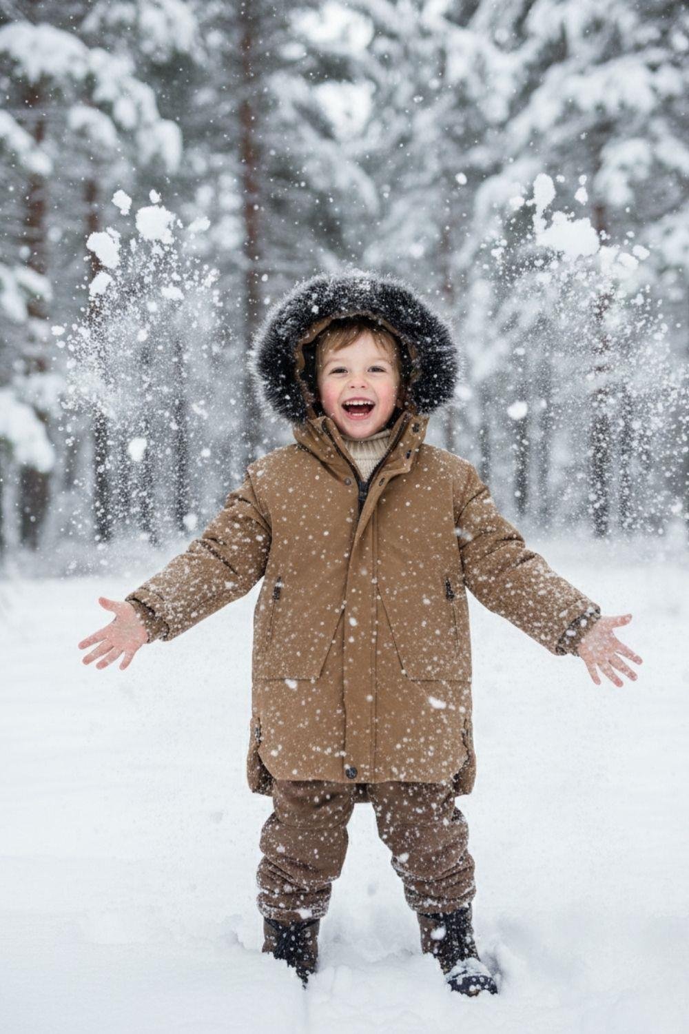 Vibes x Avmteks Çocuk Mont 022-5