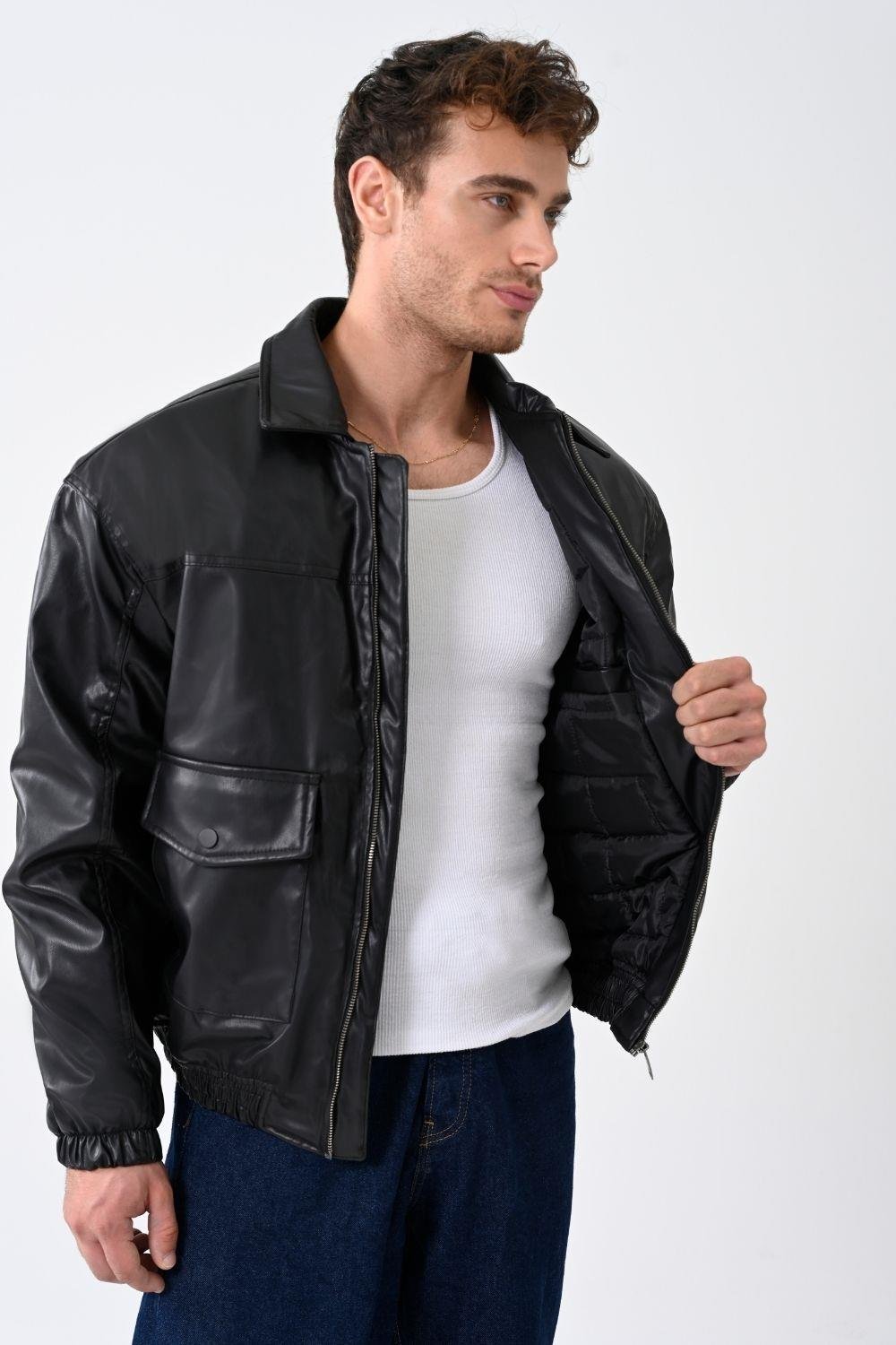 Vibes X Vesto Deri Ceket 001