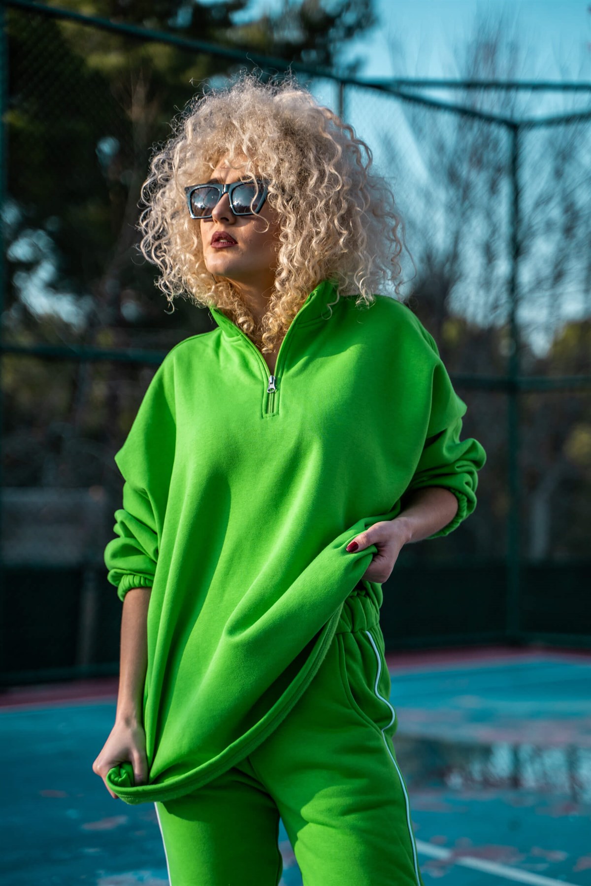ZIPPER GREEN