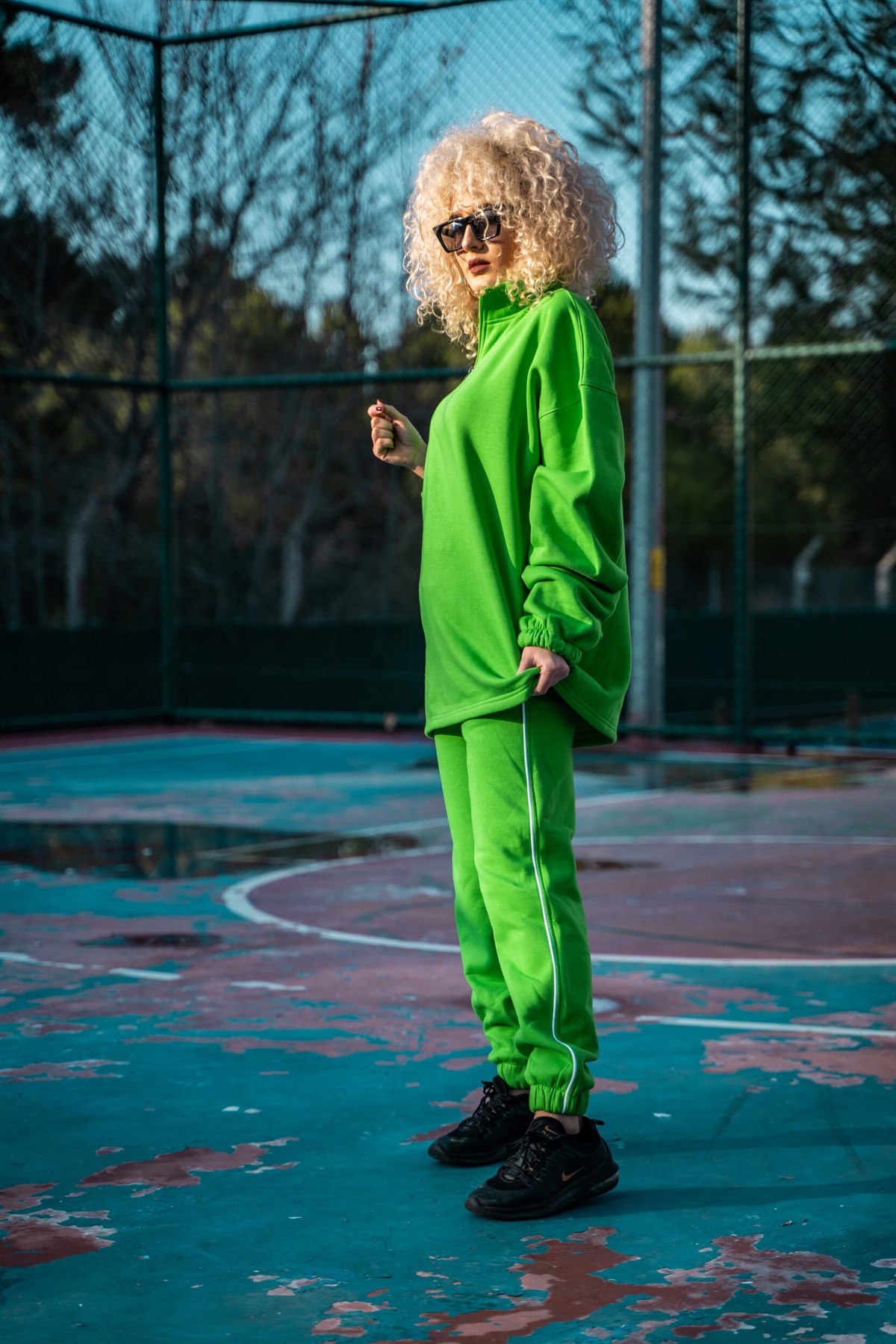 ZIPPER GREEN