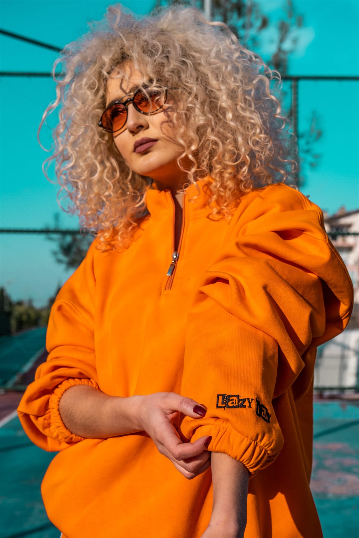 ZIPPER ORANGE