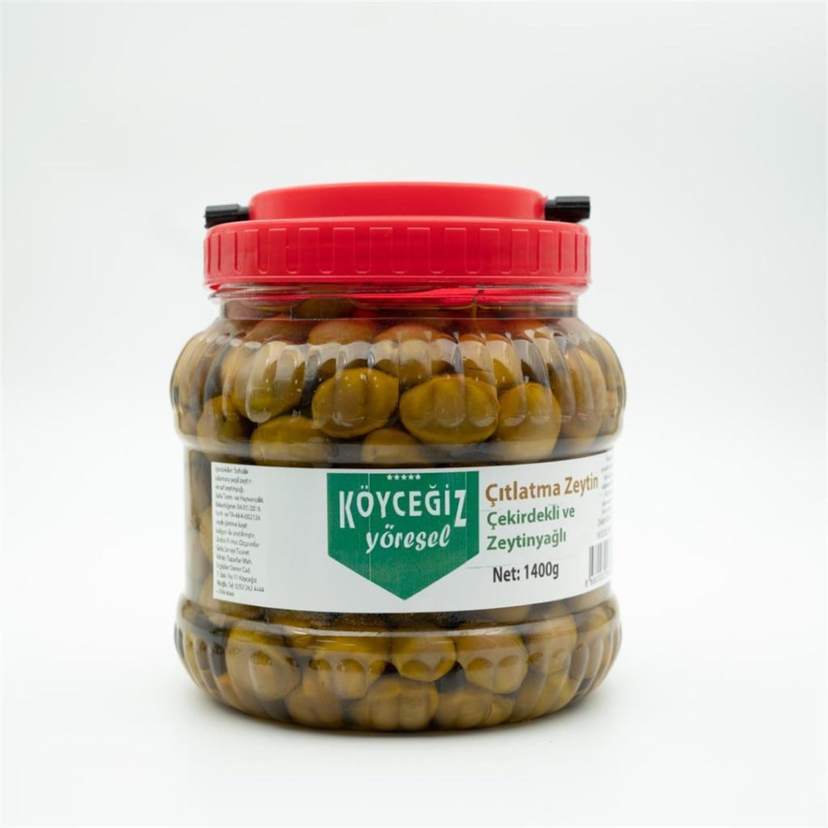 Kb Köyceğiz Yöresel Ekincik Çıtlatma Zeytin 1400 G