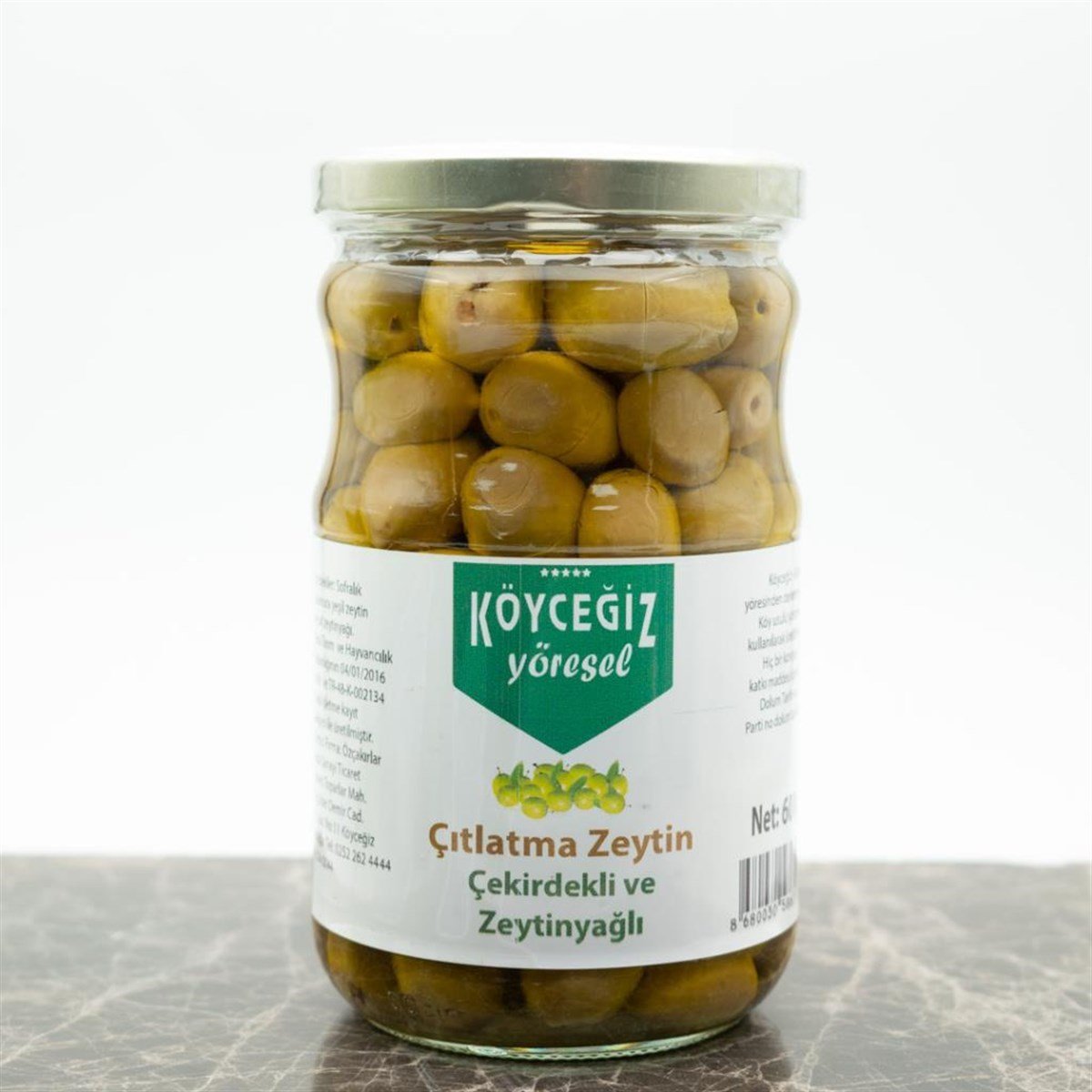 Kb Köyceğiz Yöresel Ekincik Çıtlatma Zeytin 600 G
