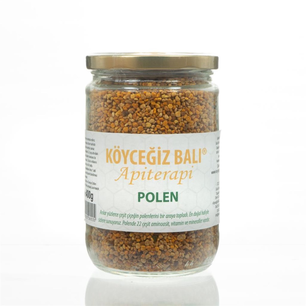 Köyceğiz Balı Arı Poleni 400 G Cam Kavanoz