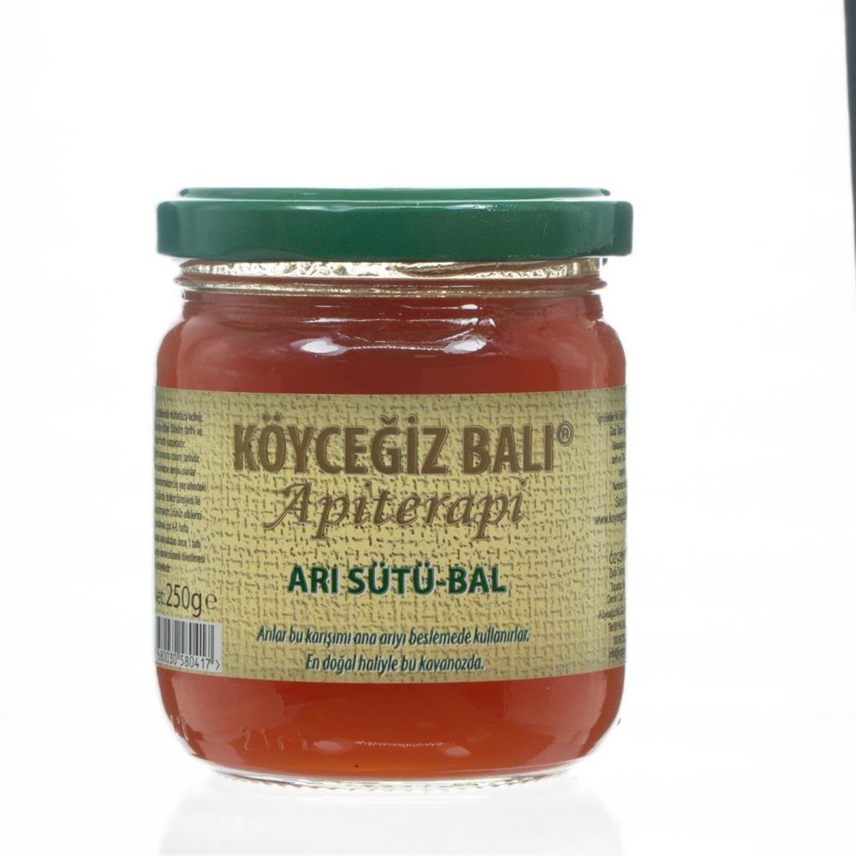 Köyceğiz Balı Arı Sütü Bal Karışımı 250 G Cam