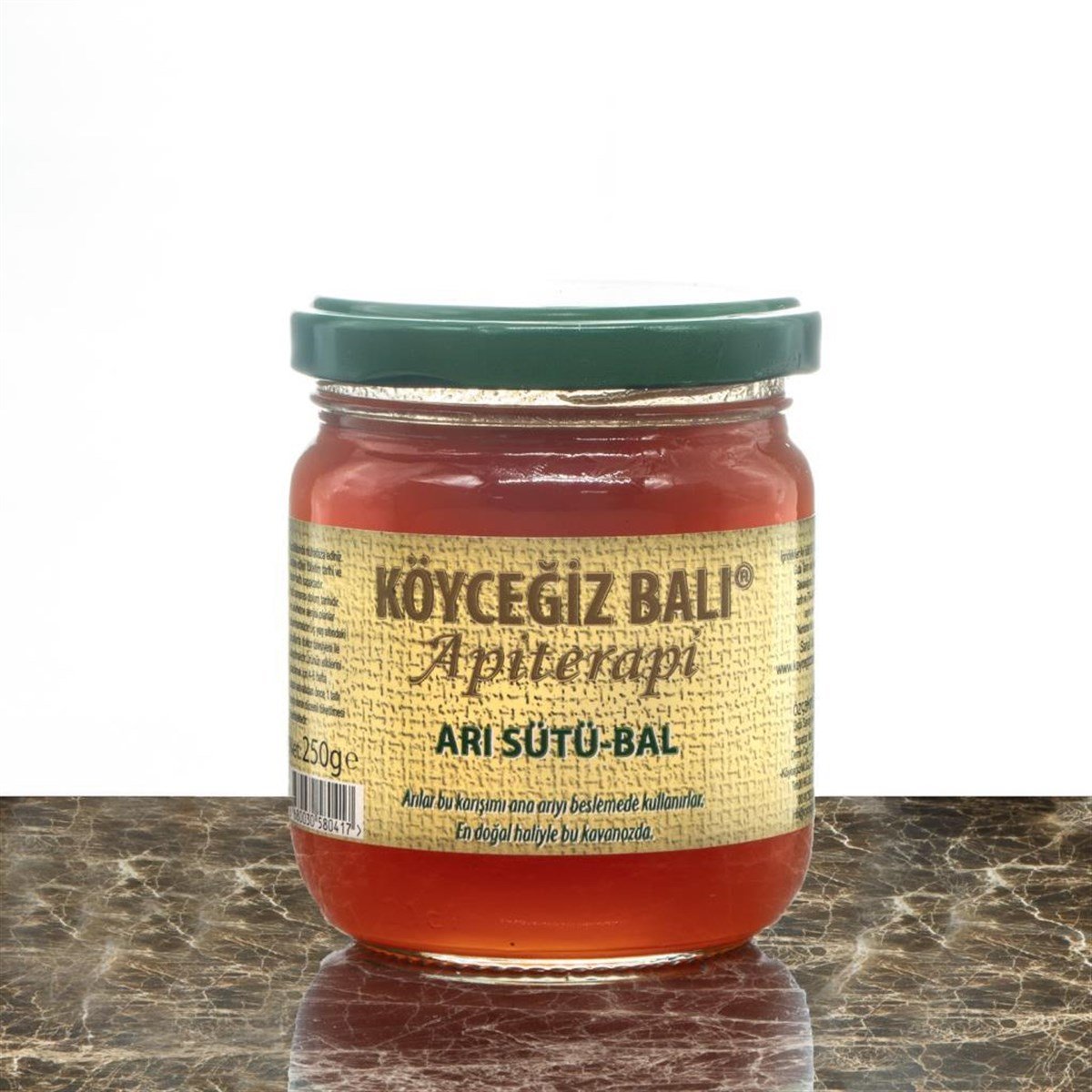 Köyceğiz Balı Arı Sütü Bal Karışımı 250 G Cam