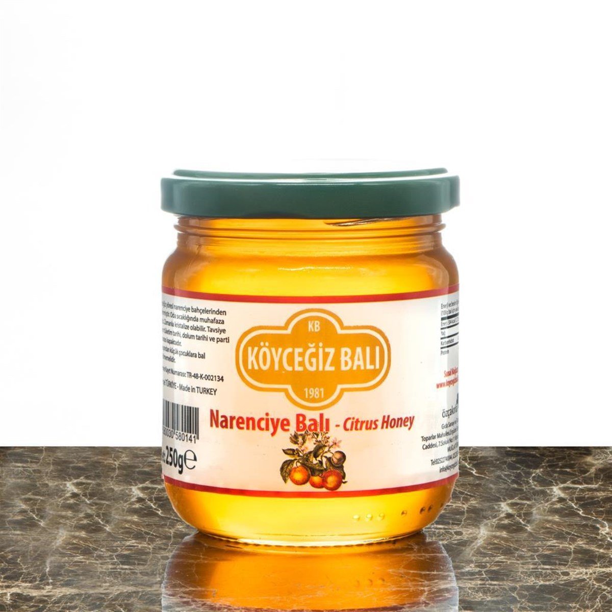 Köyceğiz Balı Narenciye Balı 250 G Cam Kavanoz