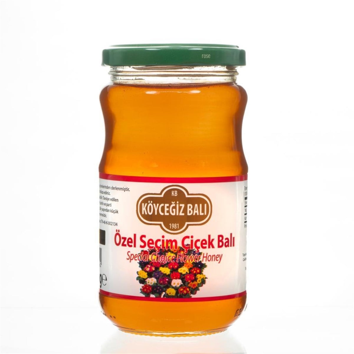 Köyceğiz Balı Özel Seçim Çiçek Balı 450 G Cam