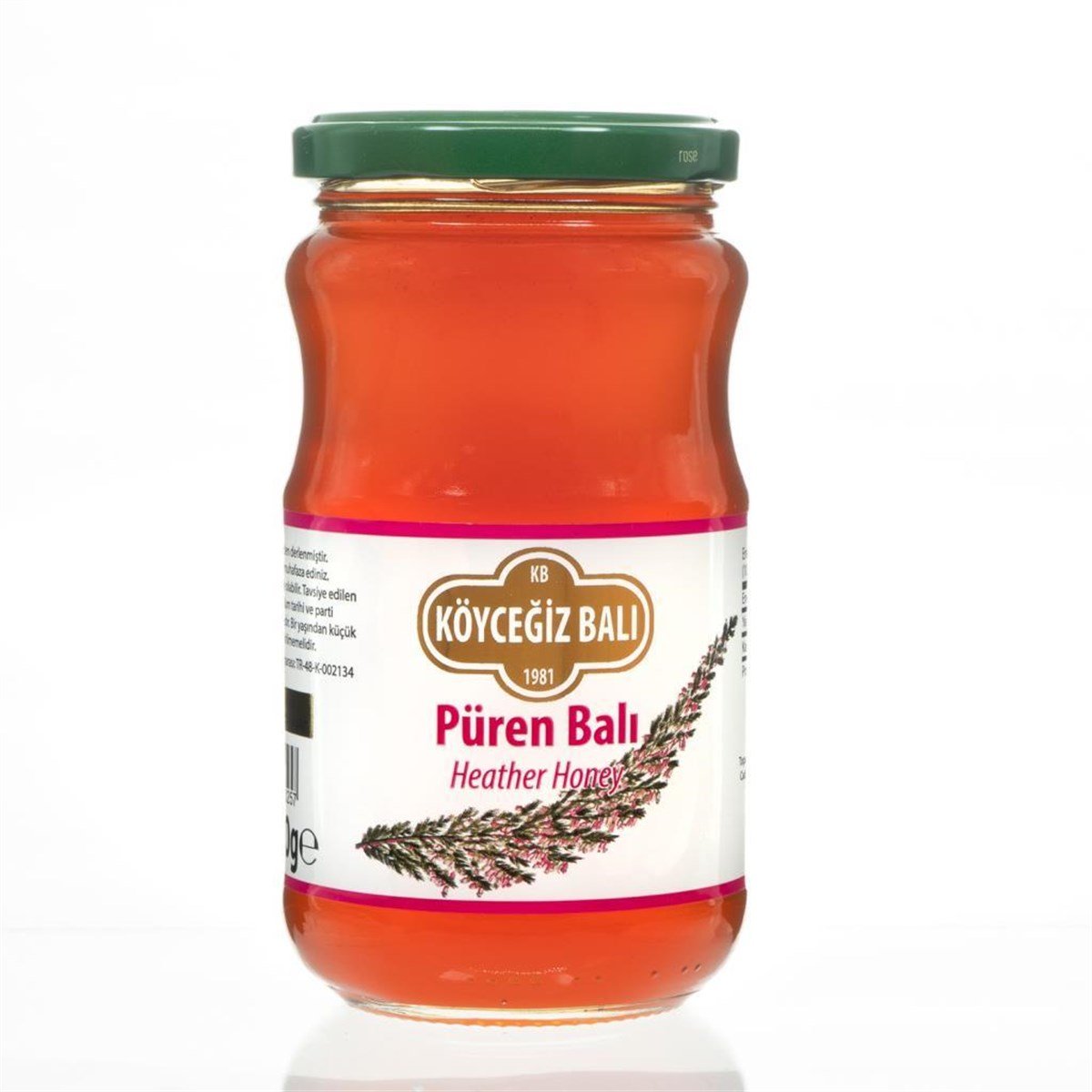 Köyceğiz Balı Püren Balı 450 G Cam Kavanoz