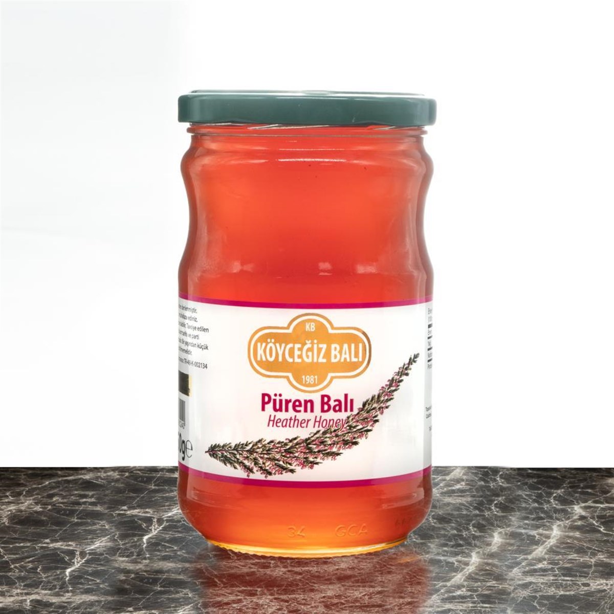 Köyceğiz Balı Püren Balı 850 G Cam Kavanoz