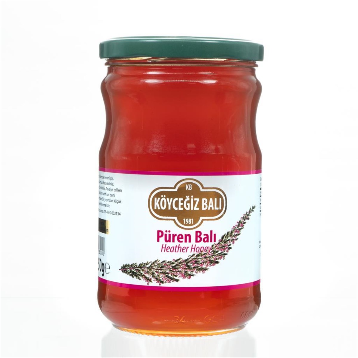 Köyceğiz Balı Püren Balı 850 G Cam Kavanoz
