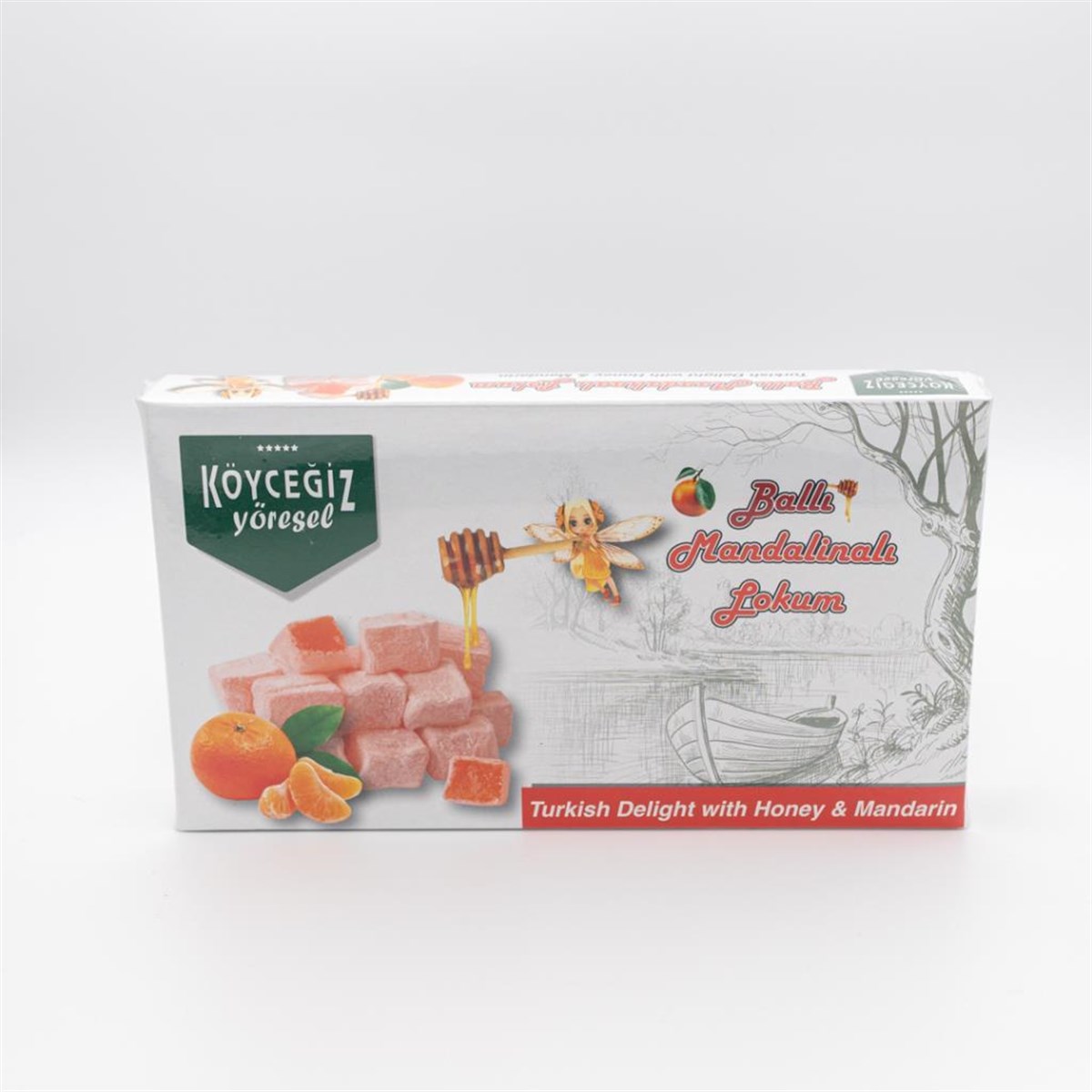 Köyceğiz Yöresel Ballı Mandalinalı Lokum 500 G