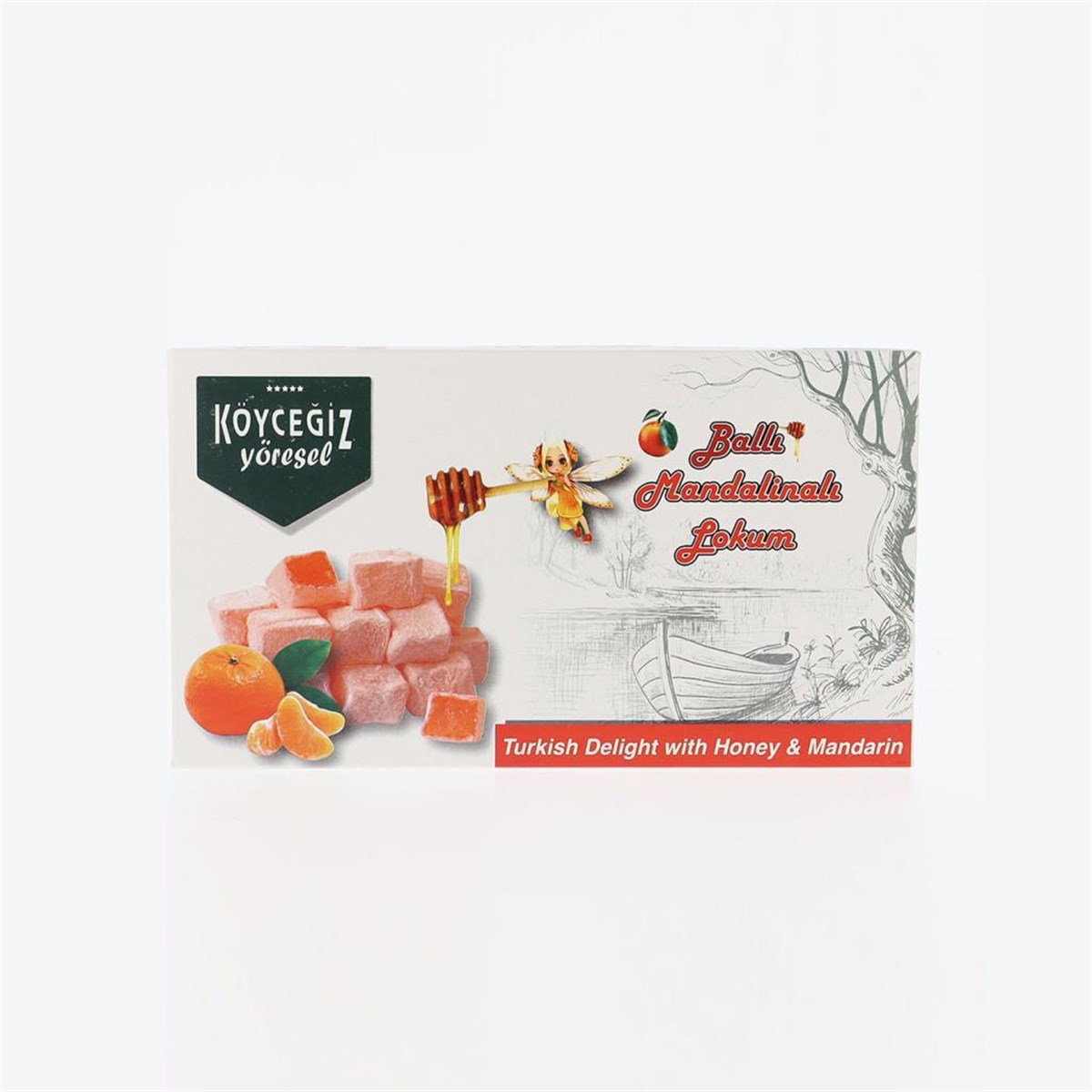 Köyceğiz Yöresel Ballı Mandalinalı Lokum 500 G