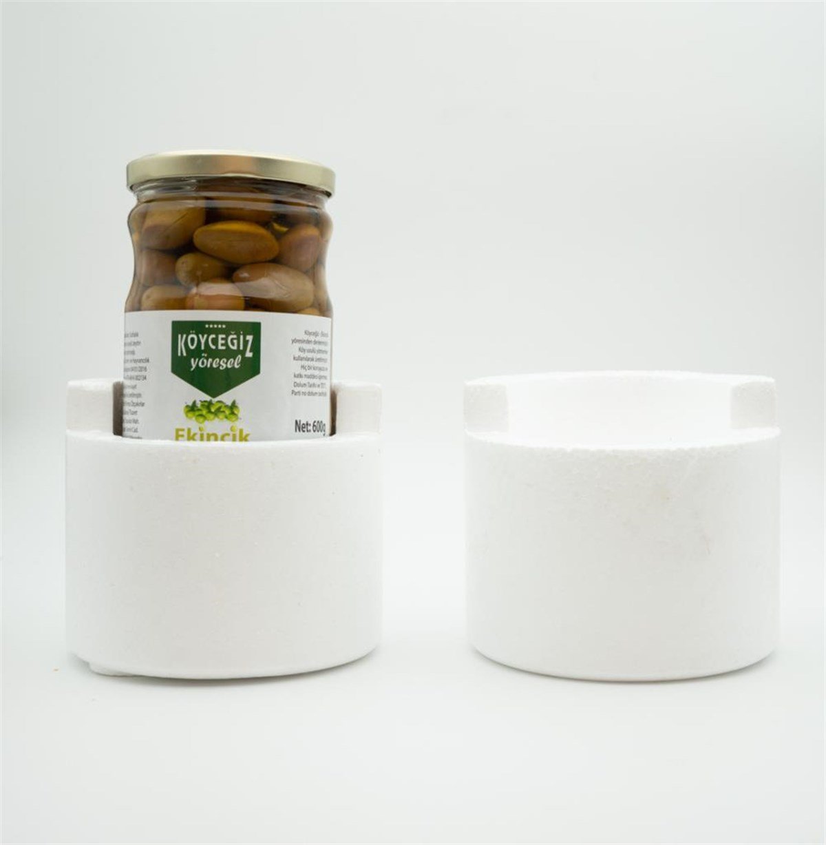 Köyceğiz Yöresel Ekincik Sofralık Zeytin 600 G