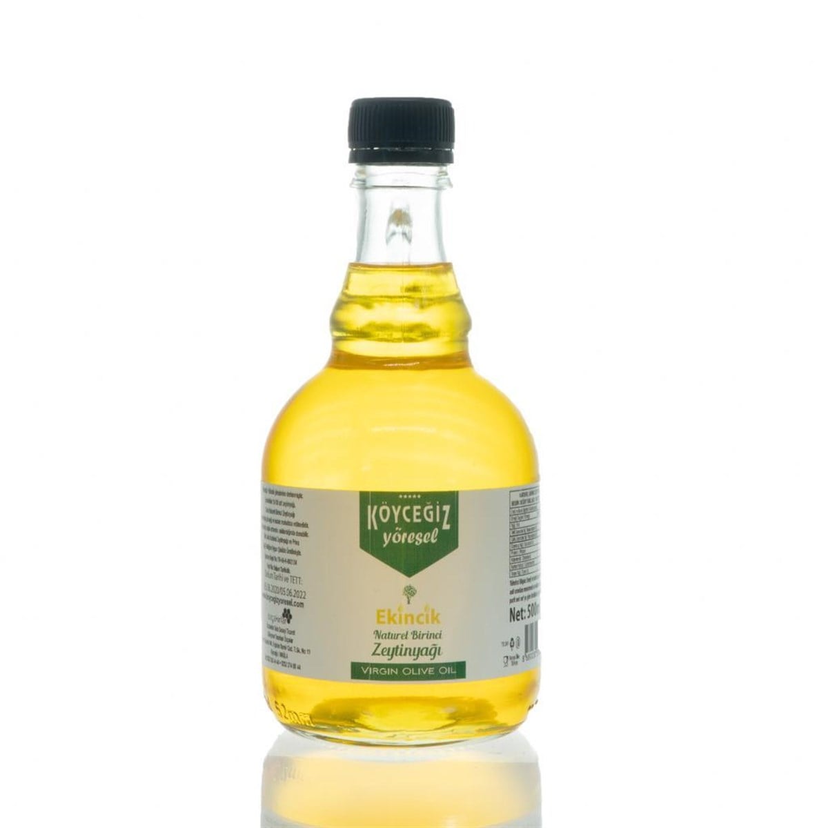 Köyceğiz Yöresel Naturel Birinci Zeytinyağı 500 ml