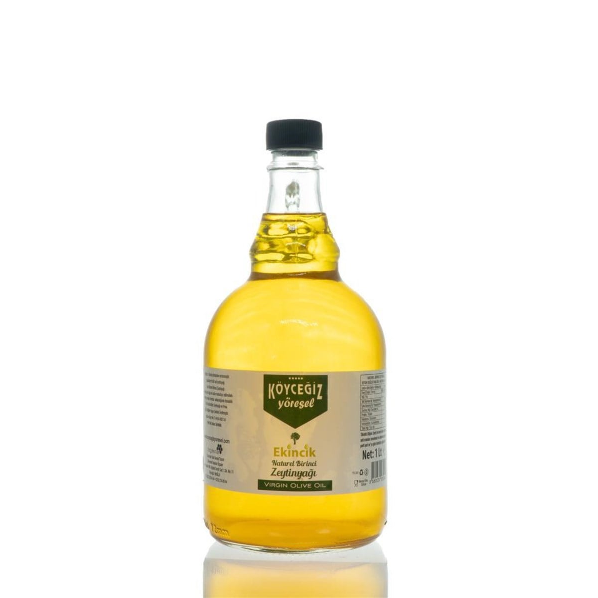 Köyceğiz Yöresel Naturel Birinci Zeytinyağı 1 Lt