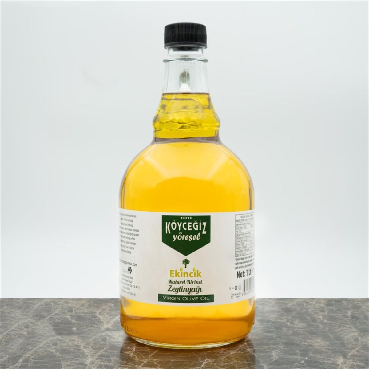 Köyceğiz Yöresel Naturel Birinci Zeytinyağı 1 Lt