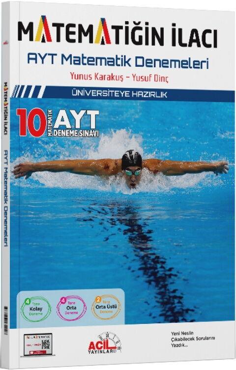 Acil Yayınları AYT Matematiğin İlacı Denemeleri