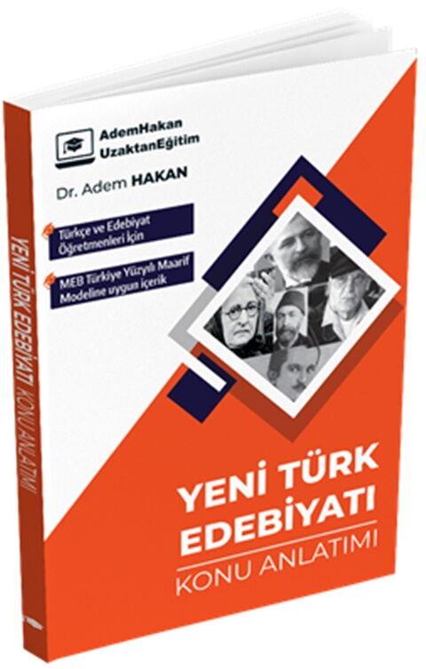 Adem Hakan MEB AGS ÖABT Türkçe ve Edebiyat Öğretmenliği Yeni Türk Edebiyatı Konu Anlatımı