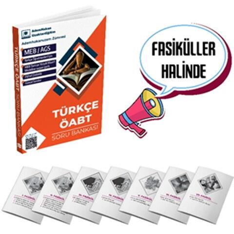 Adem Hakan Uzem 2025 MEB AGS ÖABT Türkçe Öğretmenliği Soru Bankası