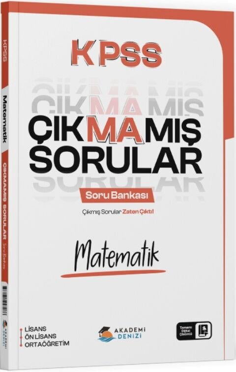 Akademi Denizi KPSS Matematik Çıkmamış Sorular Soru Bankası