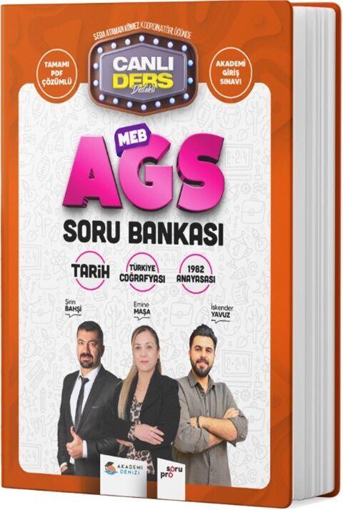 Akademi Denizi MEB AGS Tarih Coğrafya Anayasa Soru Bankası