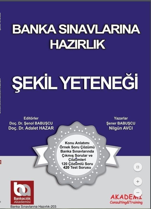Akademi Eğitim Banka Sınavlarına Hazırlık Şekil Yeteneği