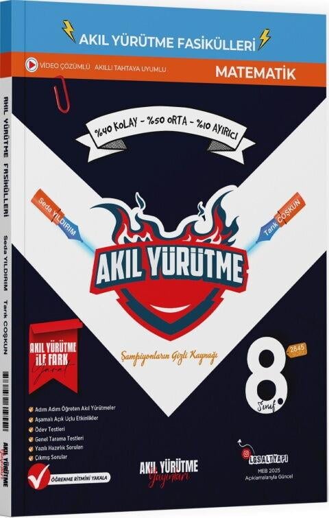 Akıl Yürütme Yayınları 8. Sınıf Matematik 6 lı Fasikül Set