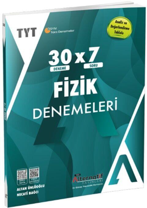 Alternatif Yayınları TYT Fizik 30 x 7 Branş Denemeleri