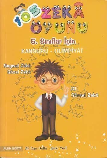 Altın Nokta 5. Sınıf 105 Zeka Oyunu Cep Boy