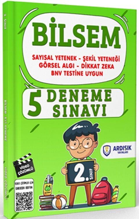 Ardışık Yayınları 2. Sınıf 5 li Bilsem Deneme Sınavı Tamamı Video Çözümlü