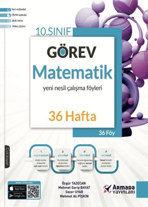 Armada Yayınları 10. Sınıf Matematik Görev Yeni Nesil Çalışma Föyleri