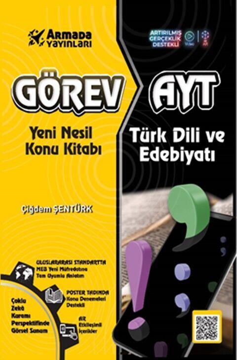 Armada Yayınları AYT Türk Dili ve Edebiyatı Görev Yeni Nesil Konu Kitabı
