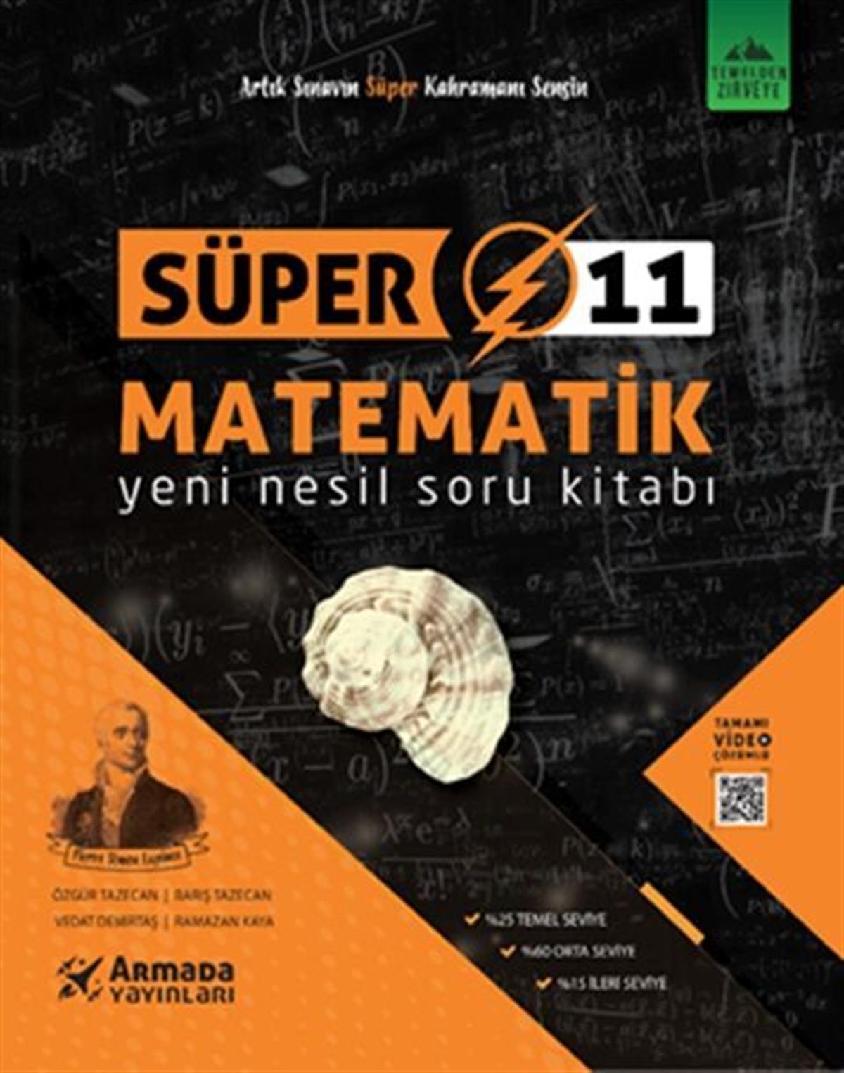Armada Yayınları 11. Sınıf Matematik Yeni Nesil Soru Kitabı