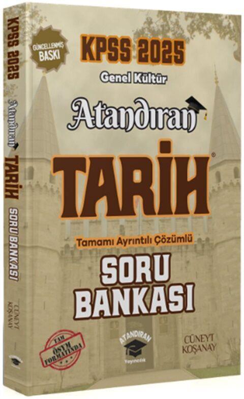 Atandıran Yayınları 2025 KPSS Tarih Soru Bankası