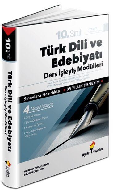 Aydın Yayınları 10. Sınıf Türk Dili ve Edebiyatı Ders İşleyiş Modülleri