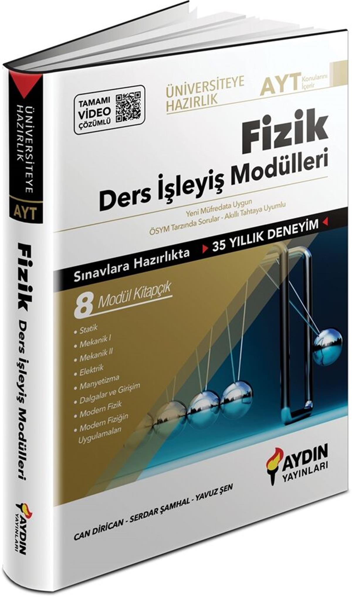 Aydın Yayınları AYT Fizik Ders İşleyiş Modülleri