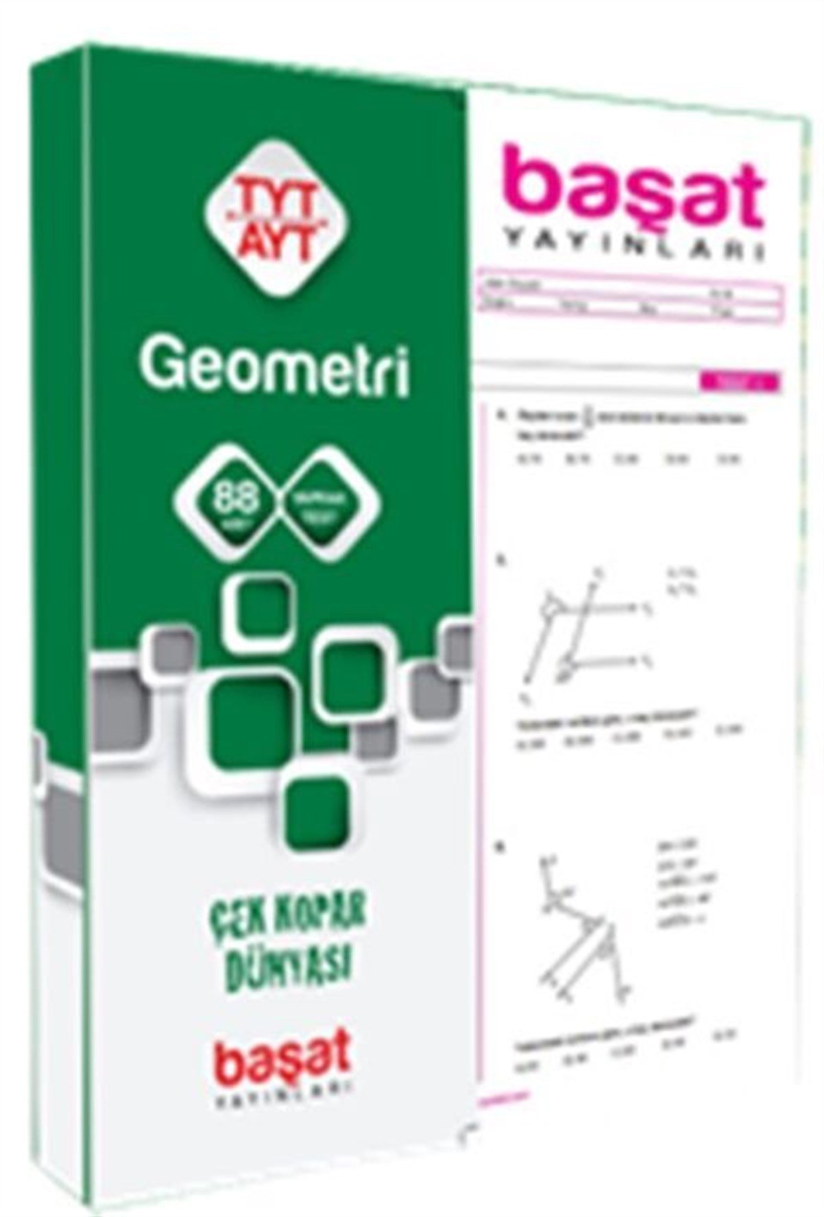 Başat Yayınları TYT AYT Geometri Yaprak Test