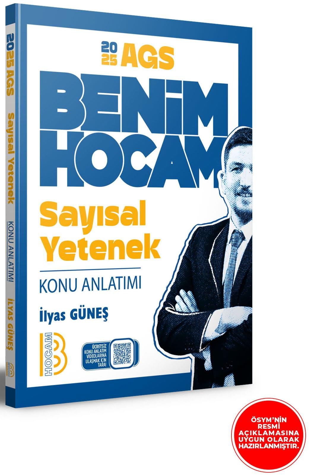 Benim Hocam 2025 AGS Sayısal Yetenek Konu Anlatımlı