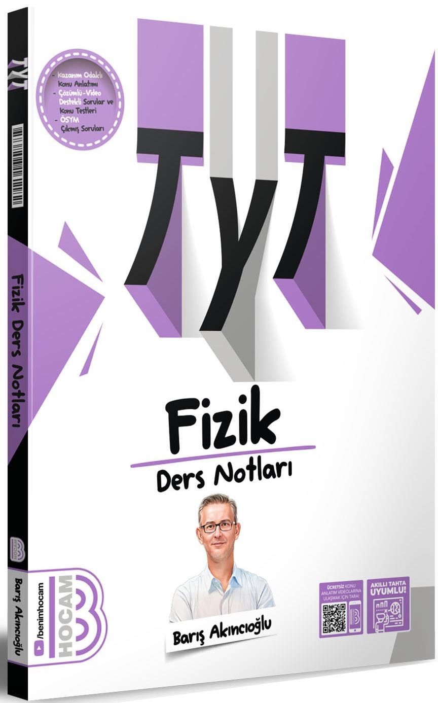 Benim Hocam Yayınları 2024 TYT Fizik Ders Notlar