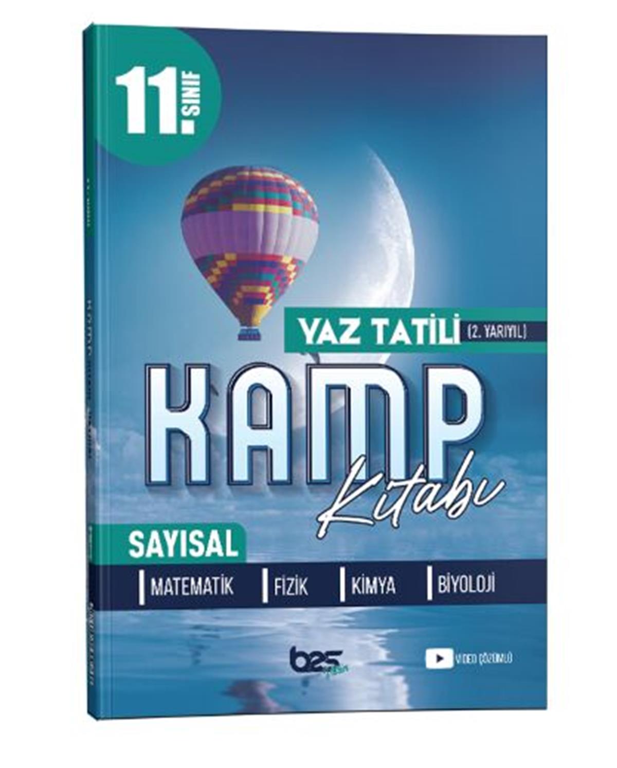 Bes Yayınları 11. Sınıf 2. Dönem Sayısal Kamp Kitabı