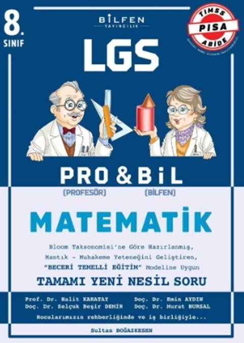 Bilfen Yayınları 8. Sınıf LGS Matematik Probil Soru Bankası